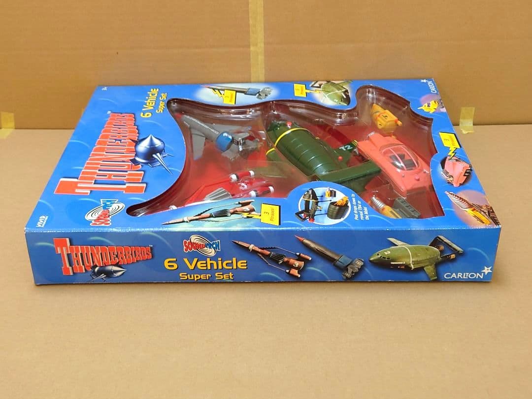 サンダーバード　サウンドテック　TBビークル 6台セット　スーパーセット　海外版