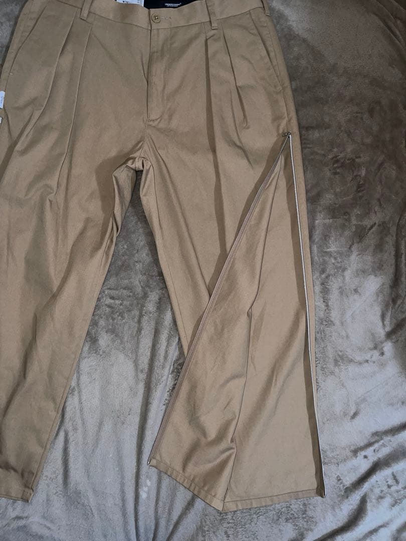 パンツ WTAPS UNDERCOVER 21AW T/C SIDE ZIP 2TUCK