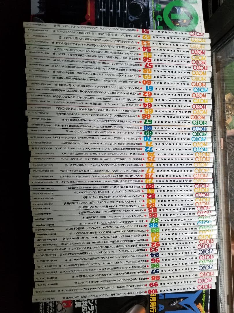 モトメンテナンス　1号〜100号