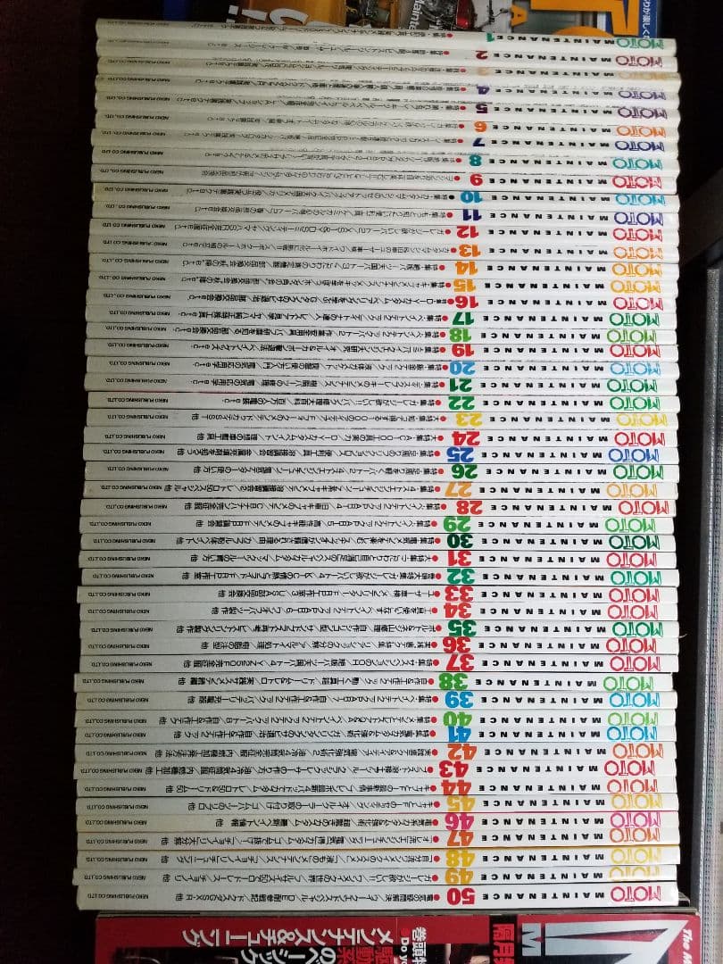 モトメンテナンス　1号〜100号