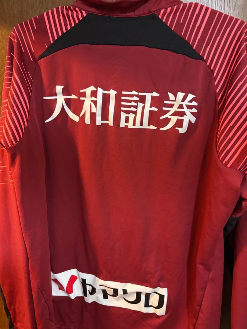 ヴィッセル神戸 プロ支給品 ハーフジップウェア 2XL