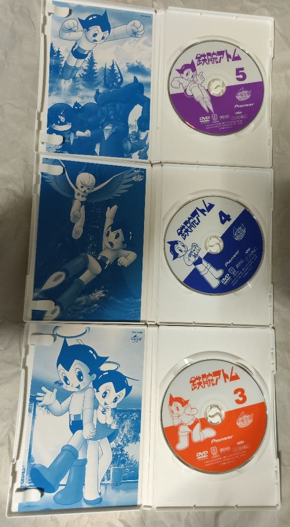 中古　鉄腕アトム DVD-BOX1＆2　視聴確認済み