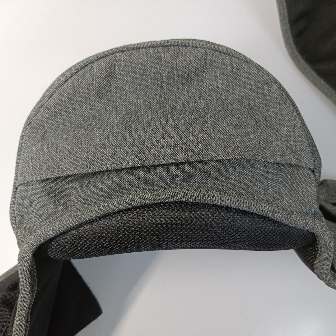 ポルバンアドバンス ヒップシート シングルショルダー付き グレー