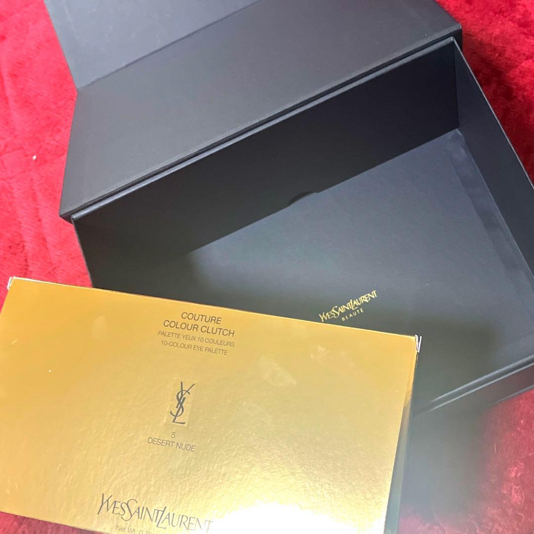 未使用復刻版！数量限定【YSL】クチュール カラー クラッチ 5 デザートヌード