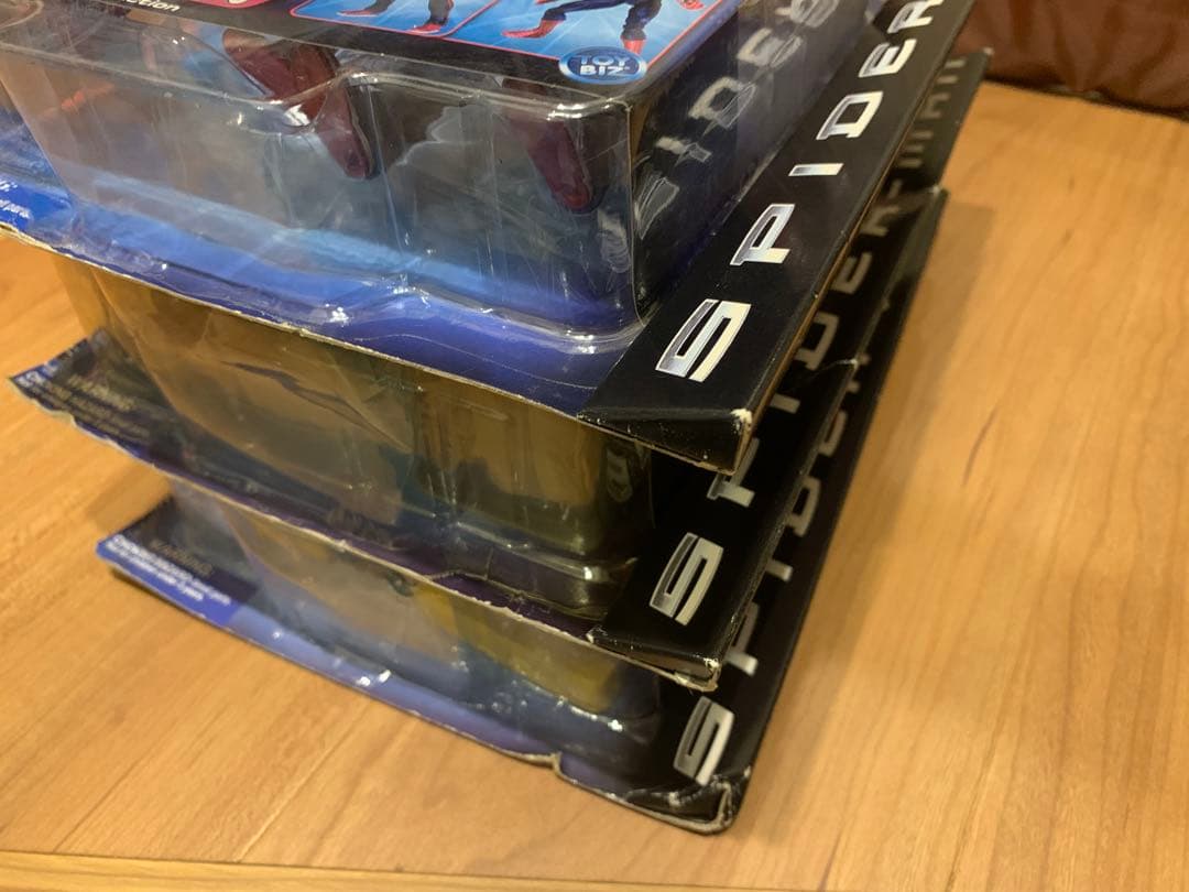 SPIDER-MAN トイビズ レスラー スパイダーマン フィギュア等3点セット