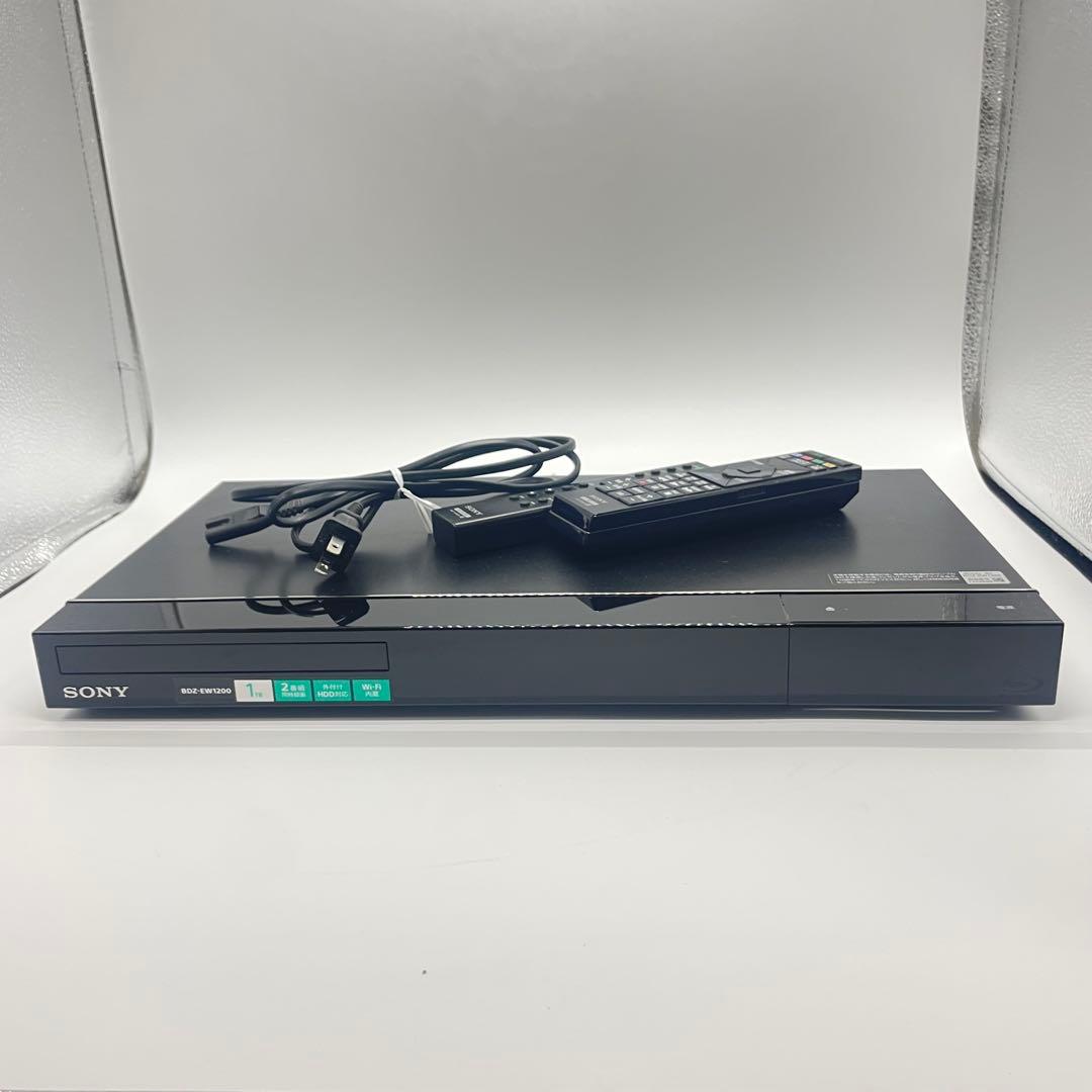 SONY ブルーレイレコーダー BDZ-EW1200 リモコン付 2015年製