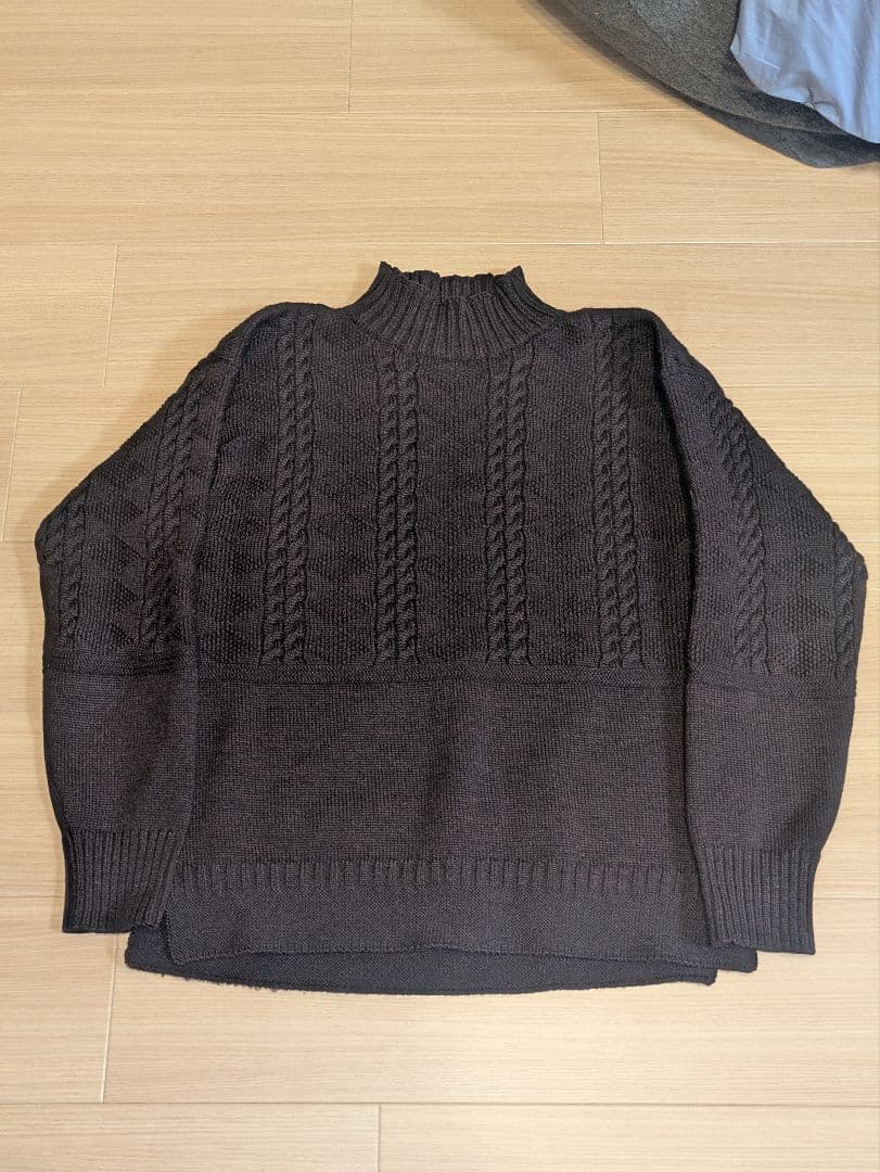 ブッチャープロダクツ ガンジーニット バーガンディ USN 40 美品