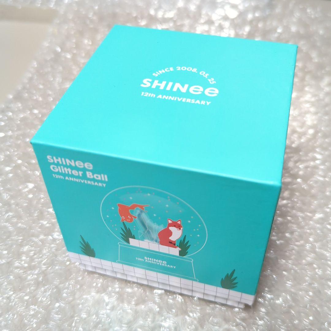 SHINee　デビュー12周年記念グッズ　グリッターボール　スノードーム