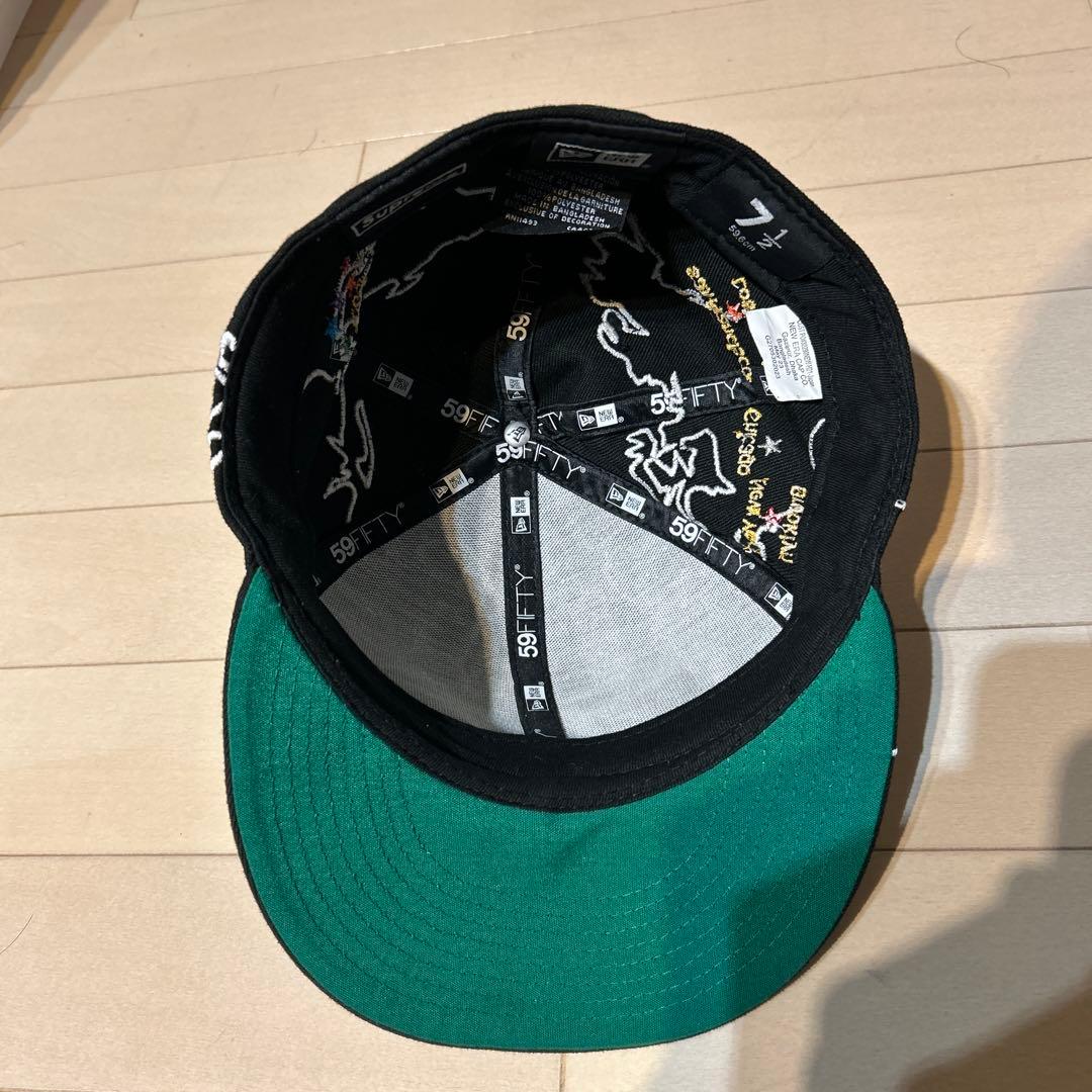 ケンタウロス健太　Supreme 59FIFTY 世界地図