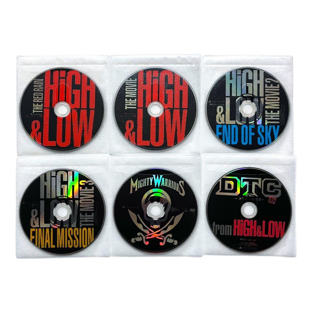 新品ケース 「HiGH&LOW」シリーズ 全18巻 岩田剛典 鈴木伸之 DVD