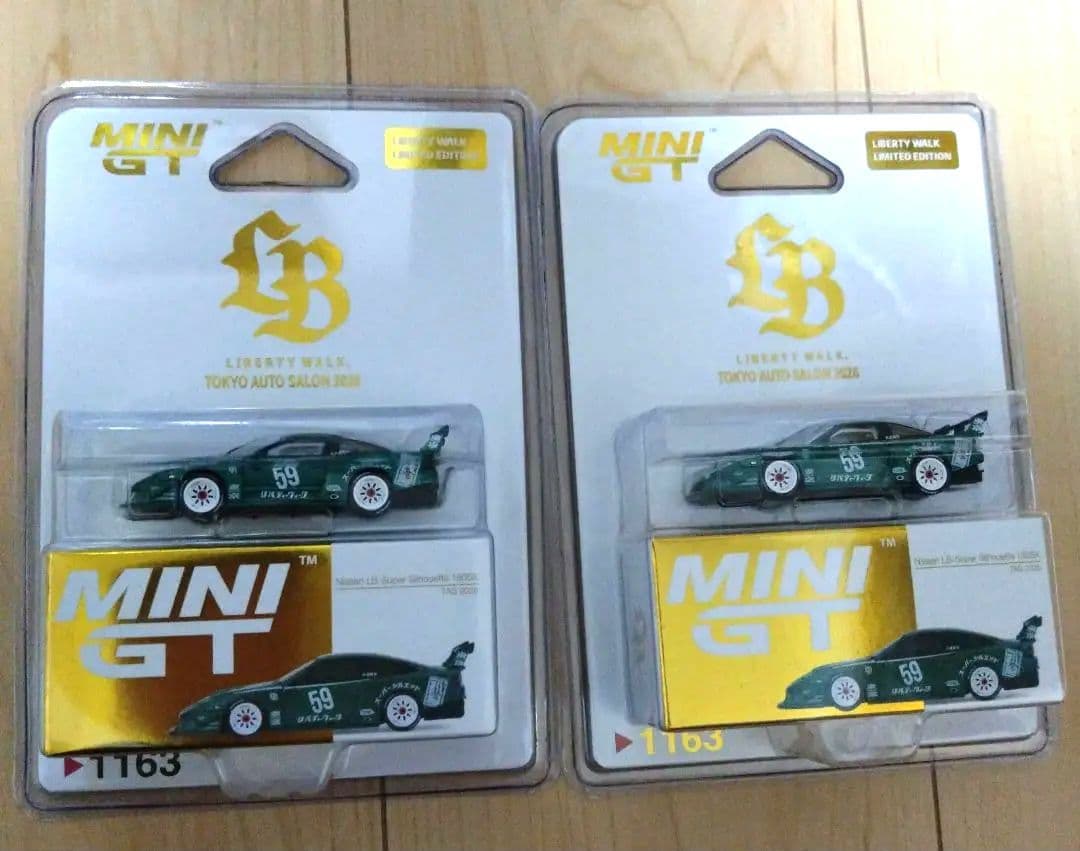 リバティウォーク　miniGT 180SX 2台　LB　オートサロン