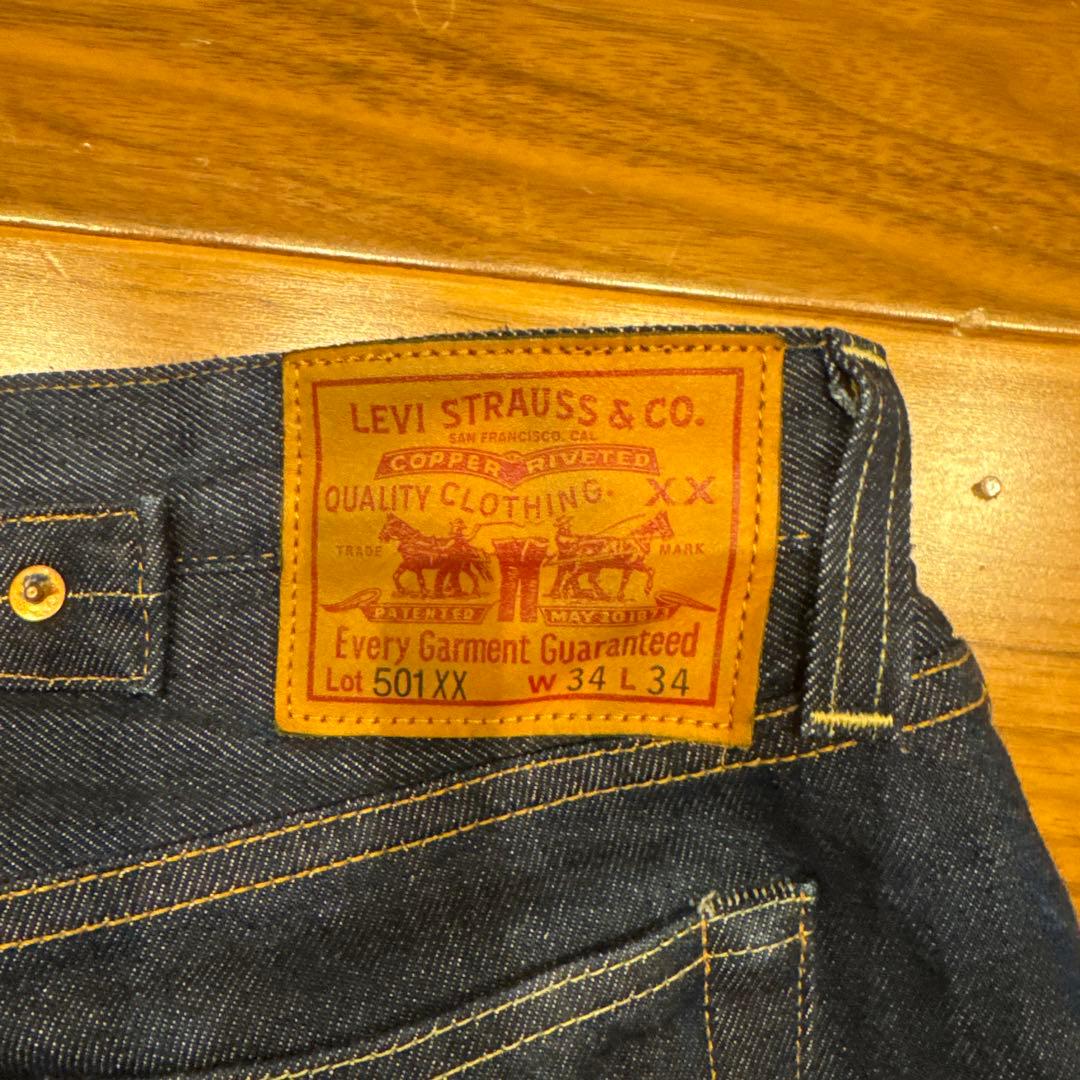 リーバイス LVC 501XX 1937モデル W34 日本製 37501 濃紺