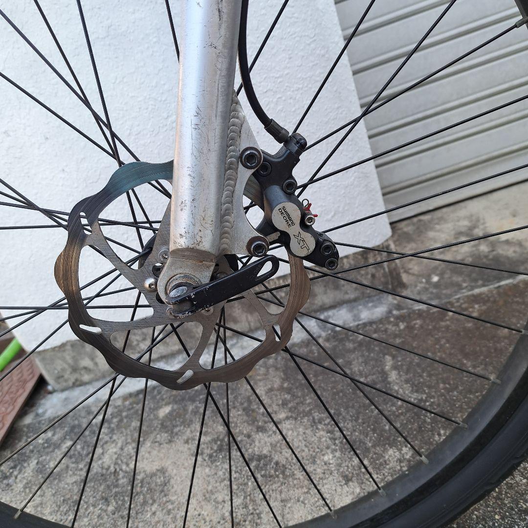 シルバー 26インチ　ストリート　トライアル　 マウンテンバイク