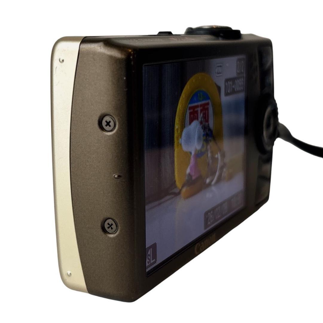 【超美品】 Canon IXY 920 IS ゴールド コンパクトデジカメ