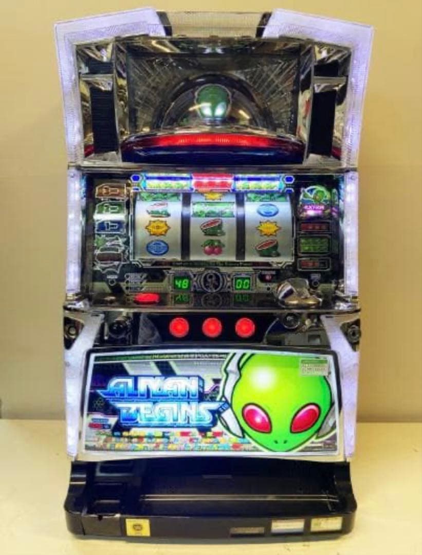 激レア 美品 パチスロ スロット実機 サミー エイリヤンビギンズ