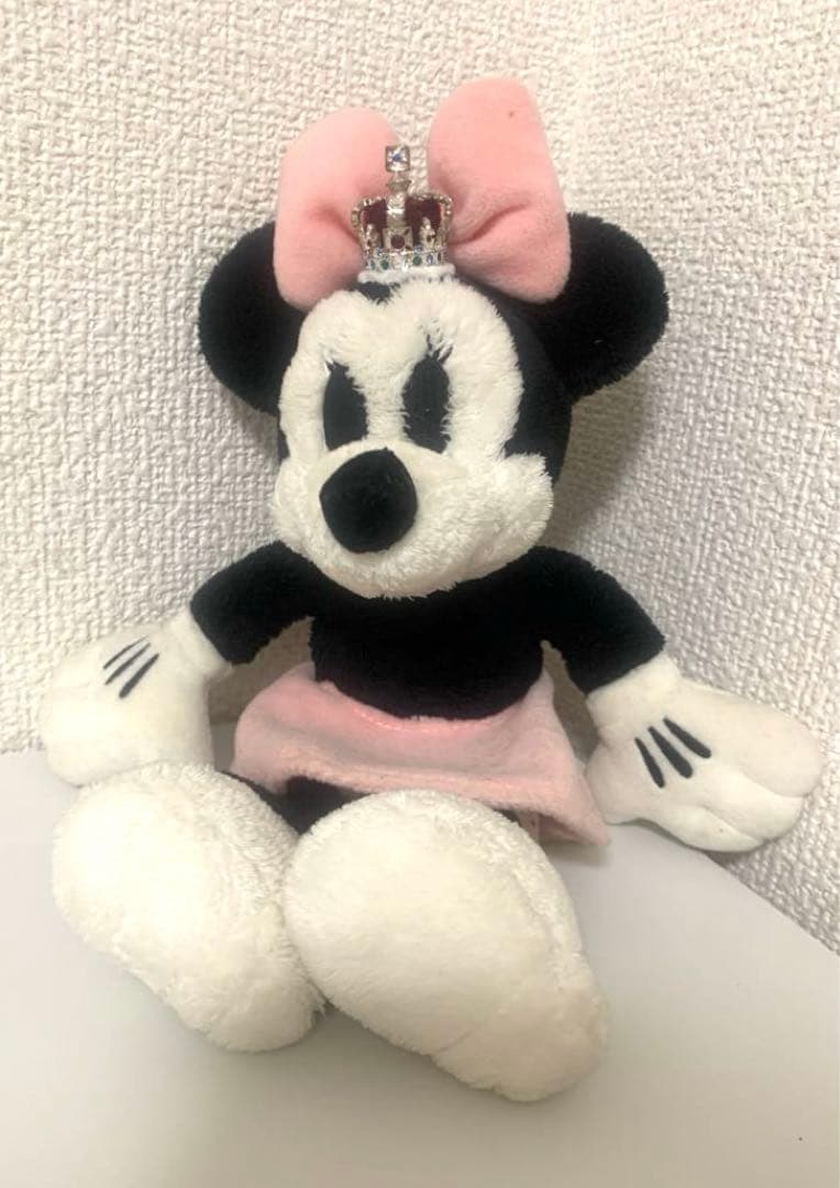 【ぬいぐるみ】人形/ミニー/Minnie/ディズニー/Disney/りぼん