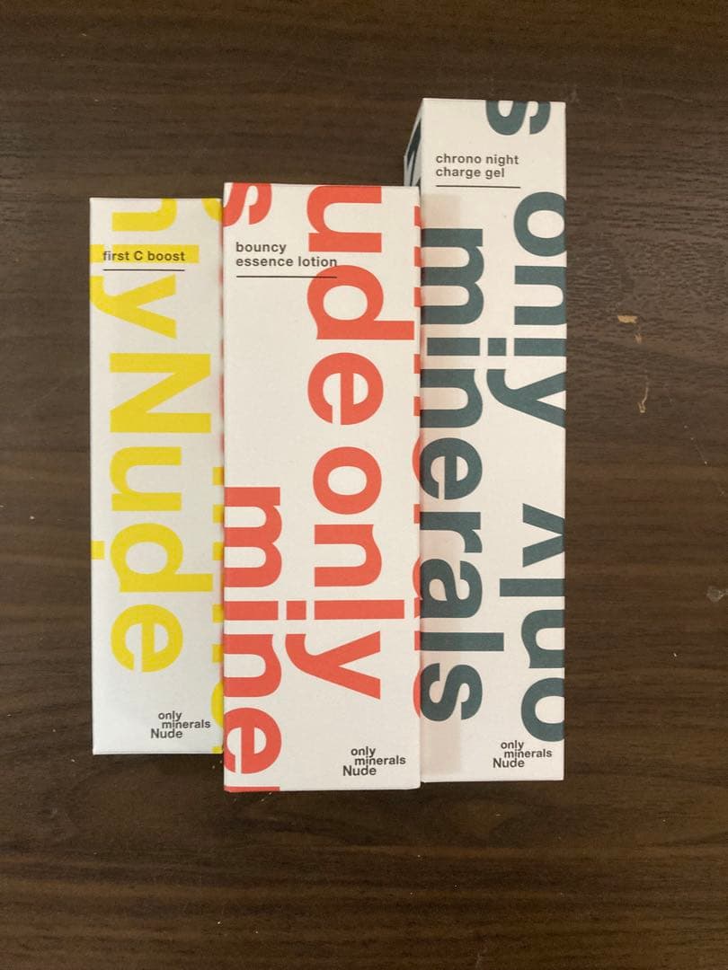 新品　未使用　オンリーミネラル Nudeスキンケア　3点セット M1022