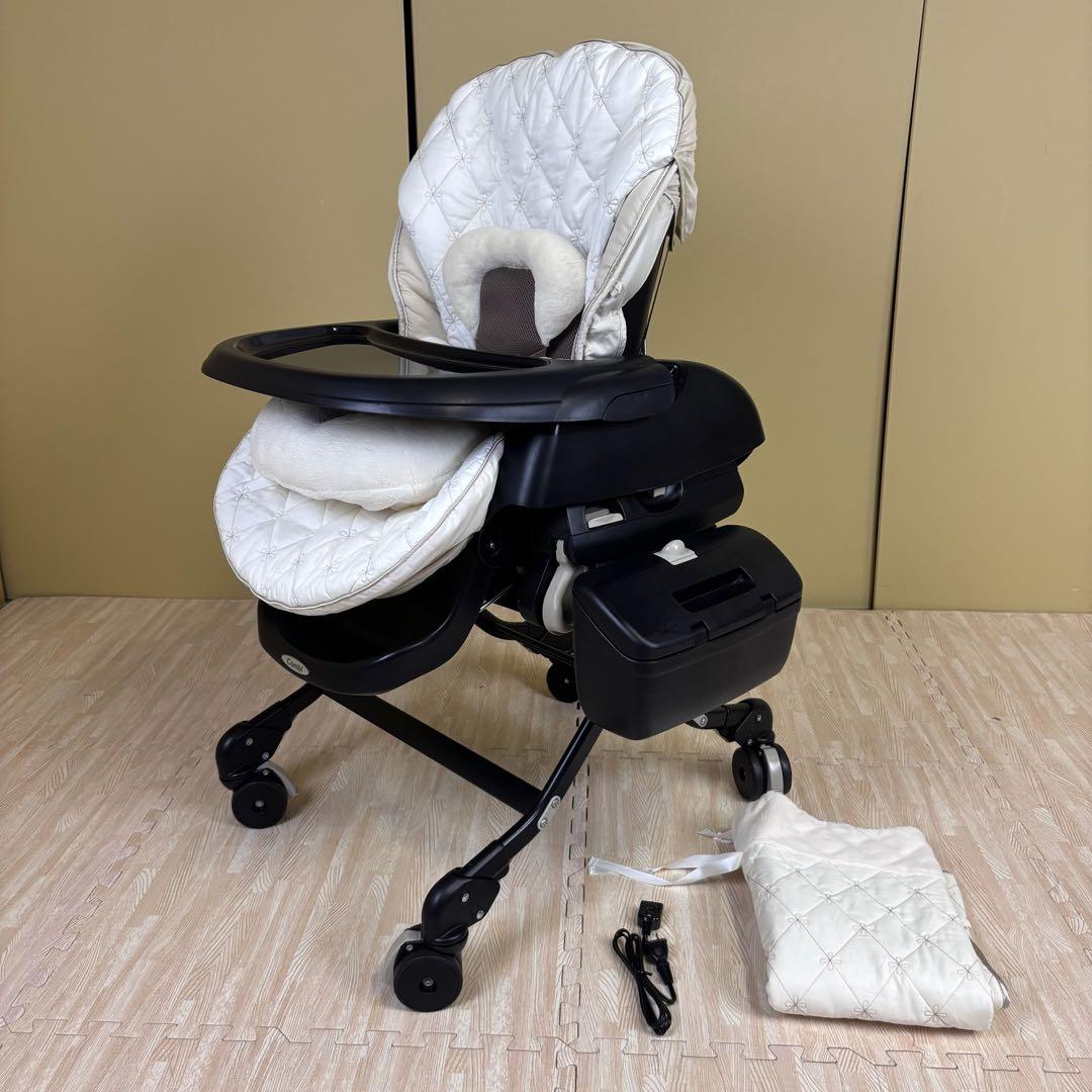 クリーニング済☆美品☆　コンビ　電動式　フェアレット　オートスイング　ラグジュア