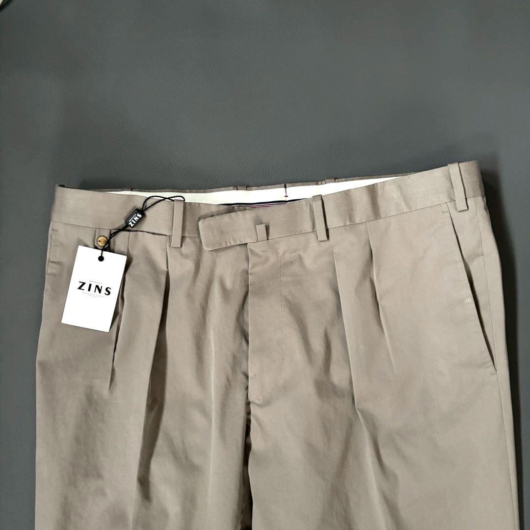 【超美品】ベルナールザンス　パンツ　BZV3 2PF　裾未調整　ベージュ　メンズ