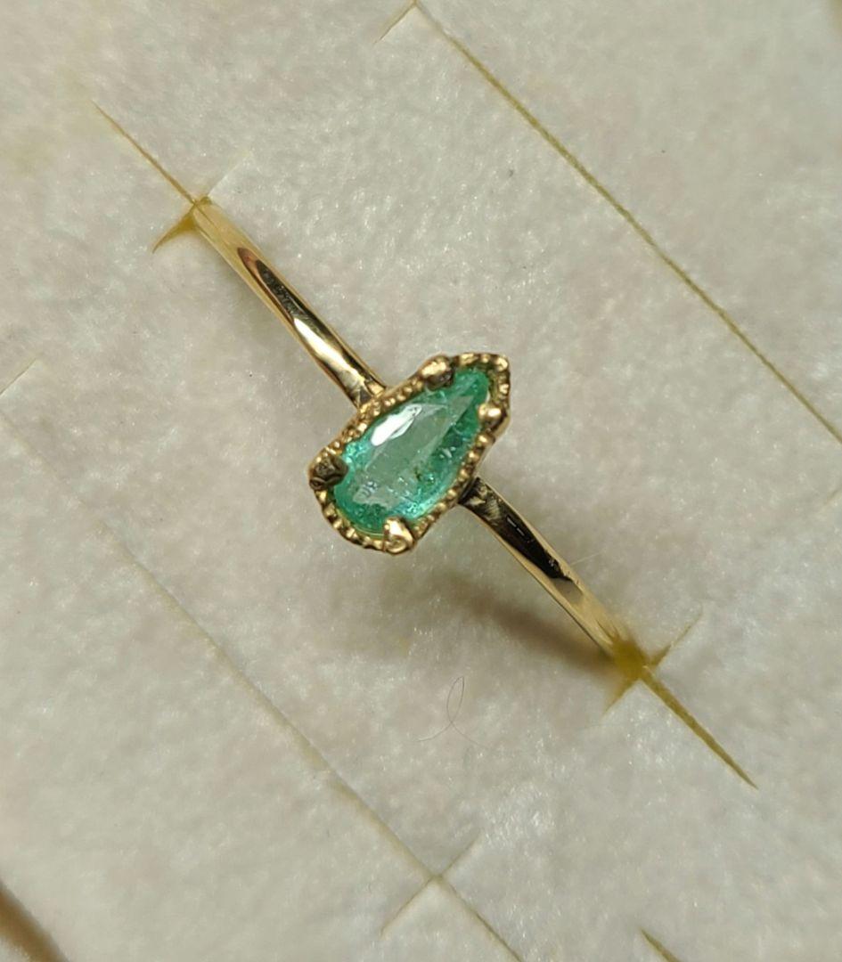 ringo★ブラジル産バターリャパライバトルマリン★リングオーダー