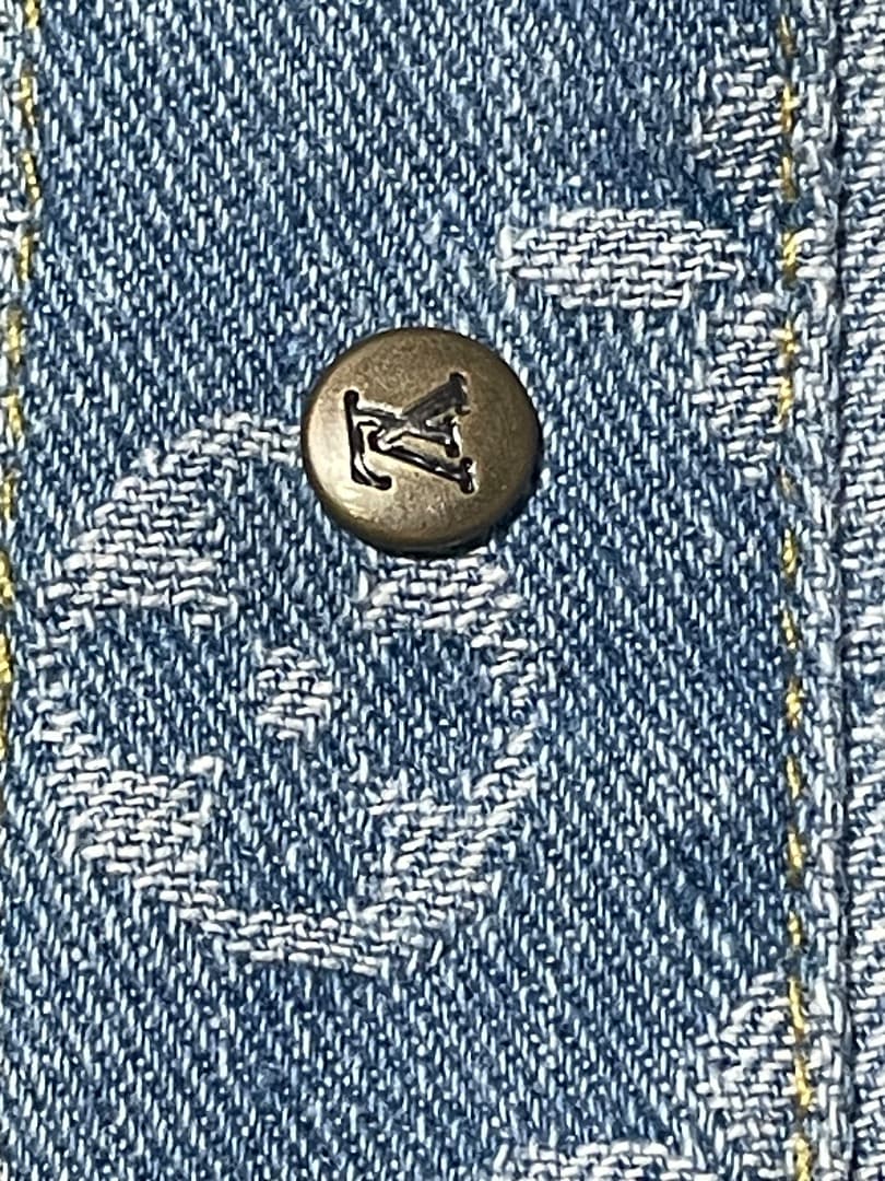 LOUIS VUITTON デニムジャケット モノグラム 並行輸入品　希少