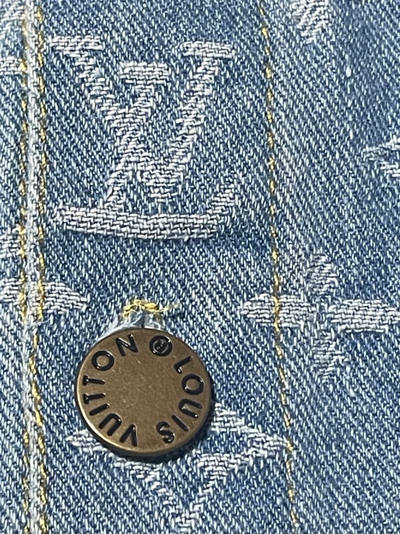 LOUIS VUITTON デニムジャケット モノグラム 並行輸入品　希少