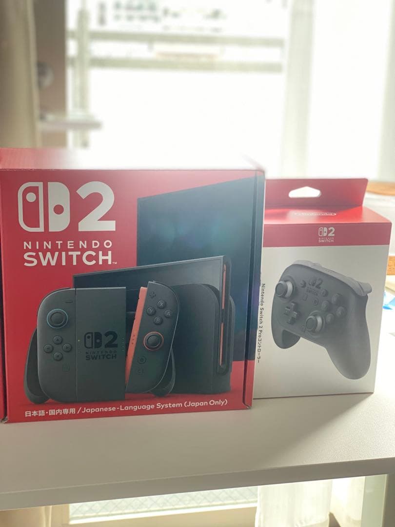Nintendo Switch 2 付属品:プロコン、SDカード、フィルム