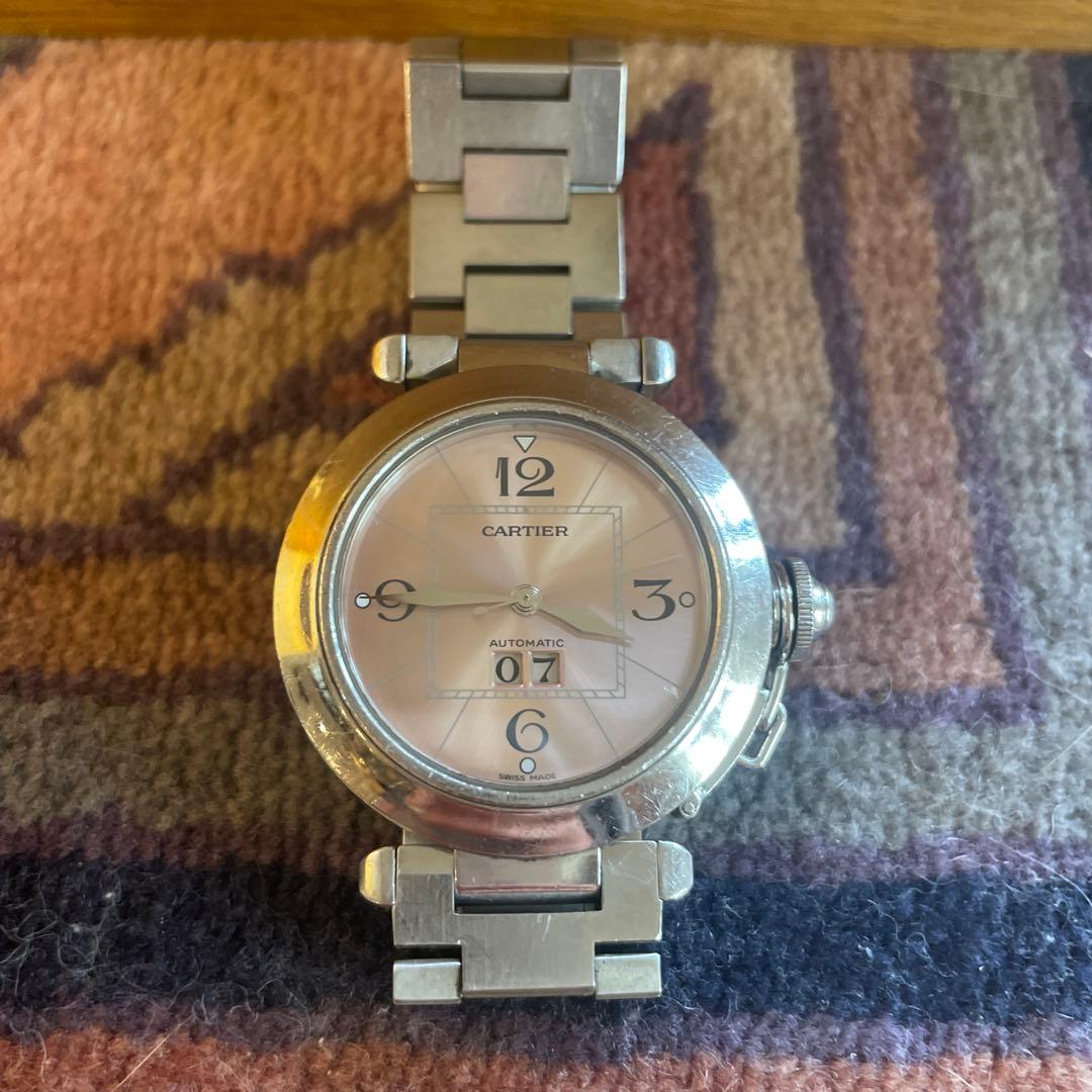 め*い様 Cartier パシャC（Pasha C）オートマチック デイト