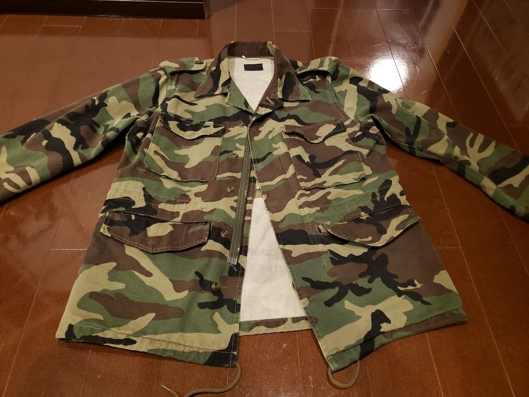 サンローラン ミリタリージャケット