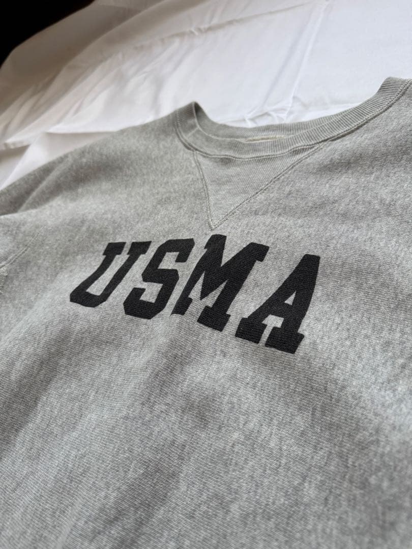 【美品】 champion リバースウィーブ スウェットM USMA