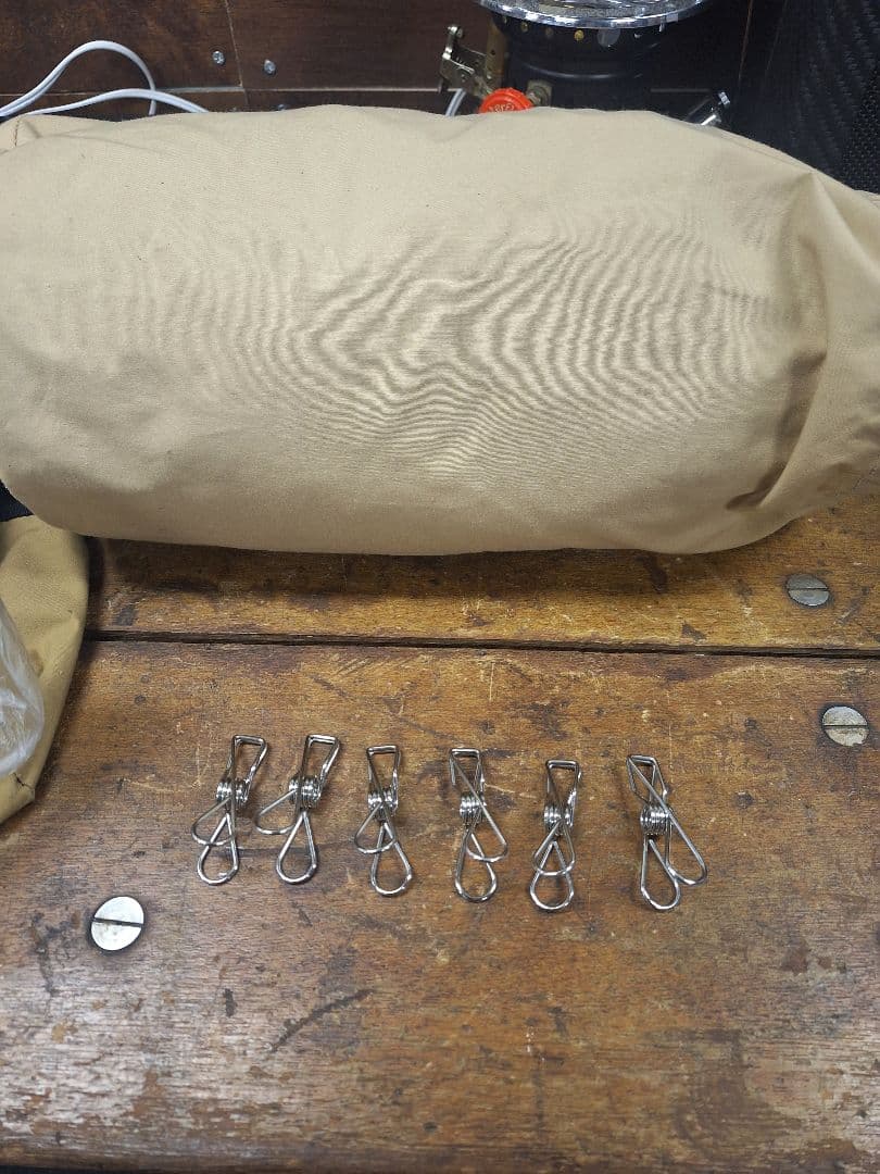 WAQ Alpha T/C フロントフラップ 二股ポール付き