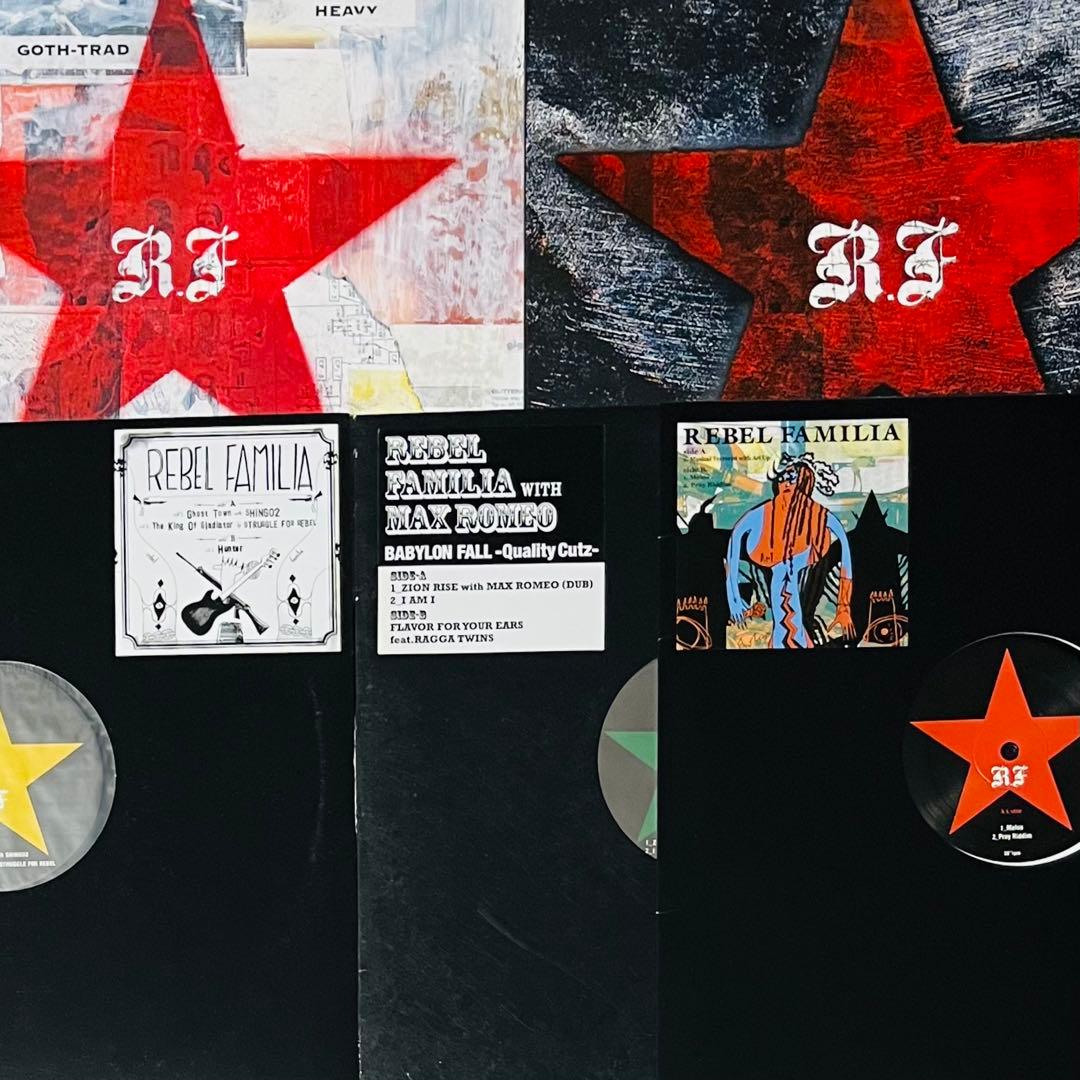 五枚セット Rebel Familia goth-trad dry&heavy