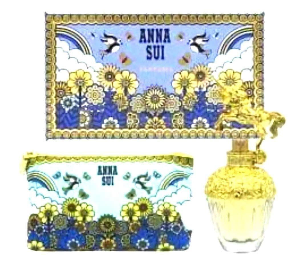 セット★ANNA SUI FANTASIA ユニコーン香水 アナスイ ポーチ付