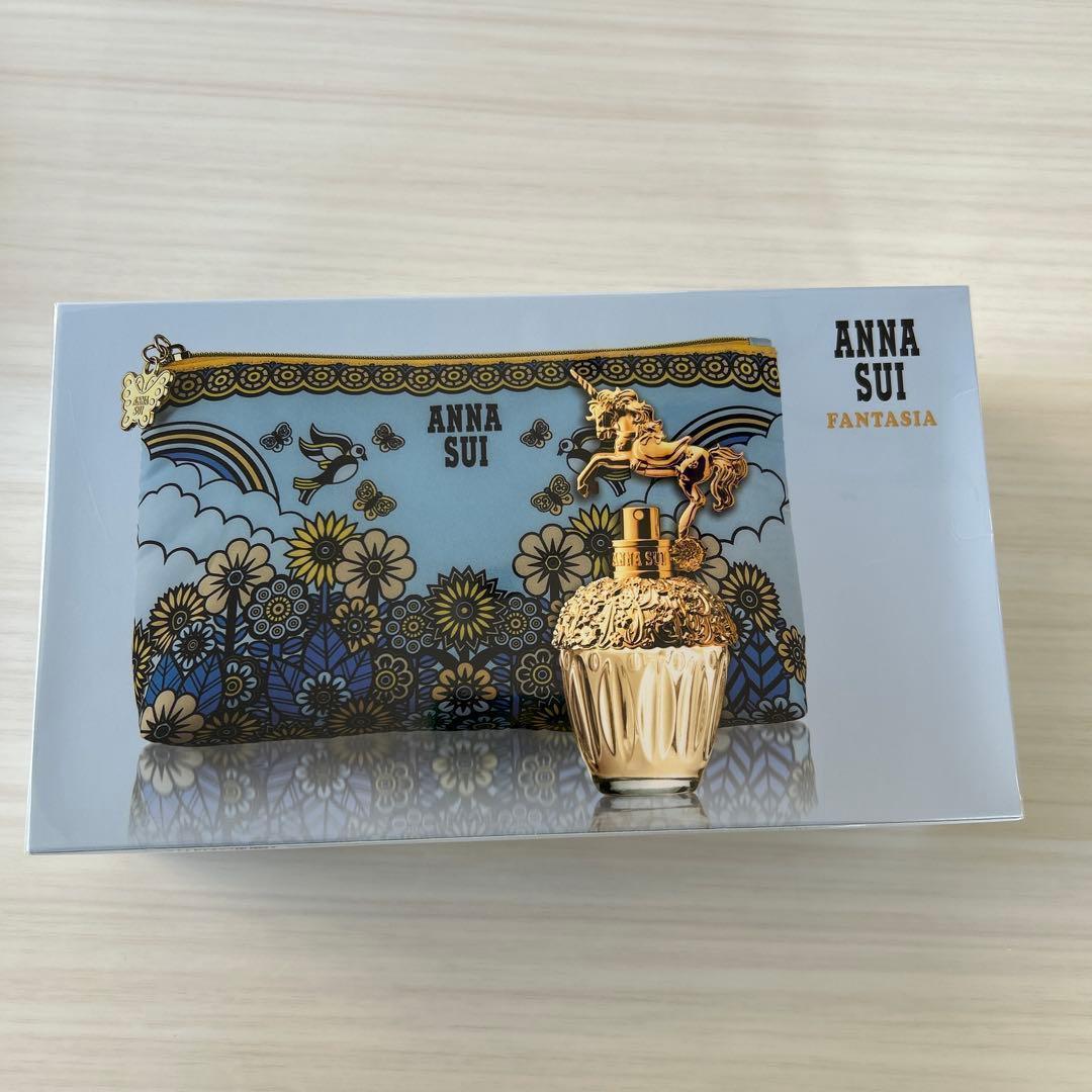 セット★ANNA SUI FANTASIA ユニコーン香水 アナスイ ポーチ付