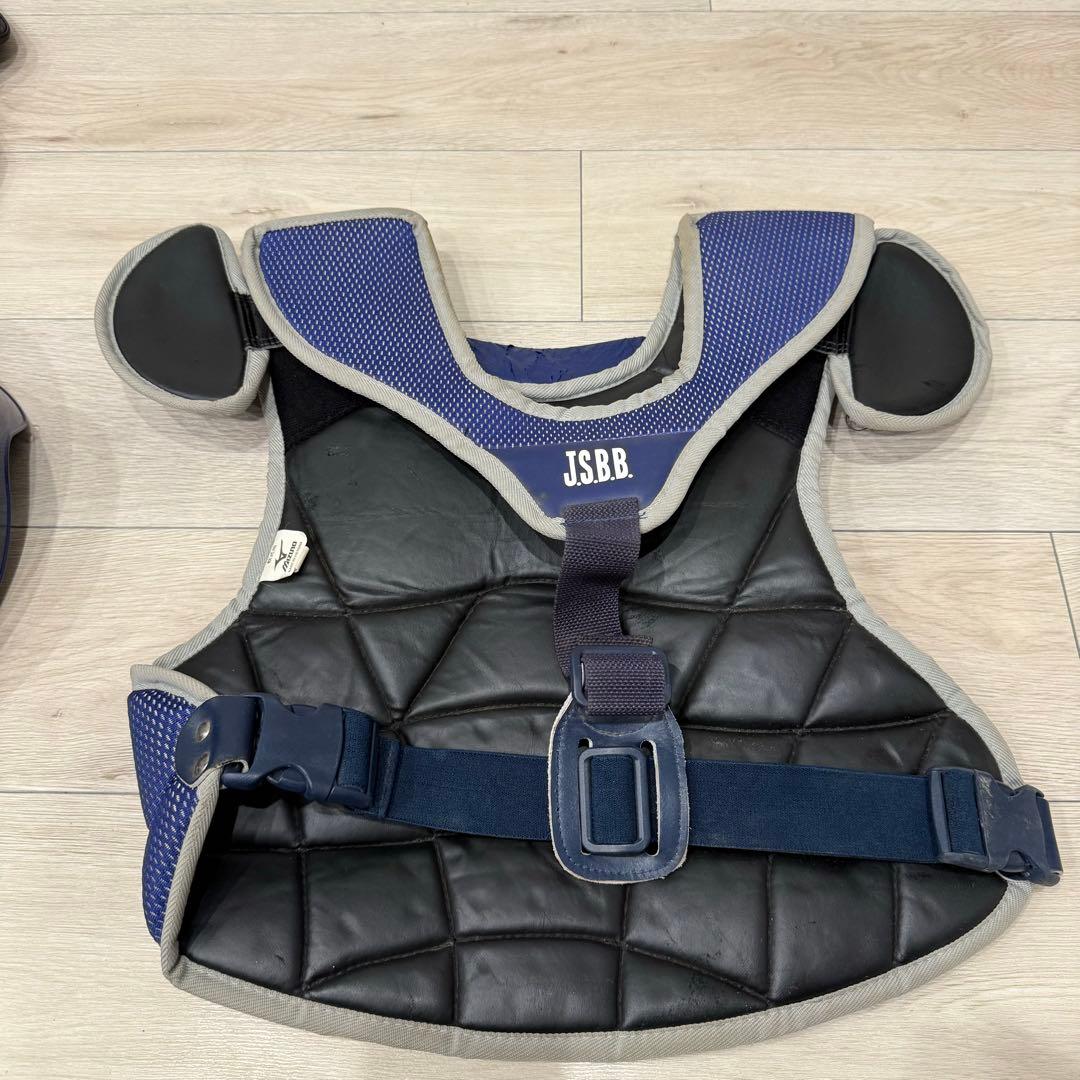 ミズノプロ 軟式用キャッチャー防具一式　セット　収納袋付き