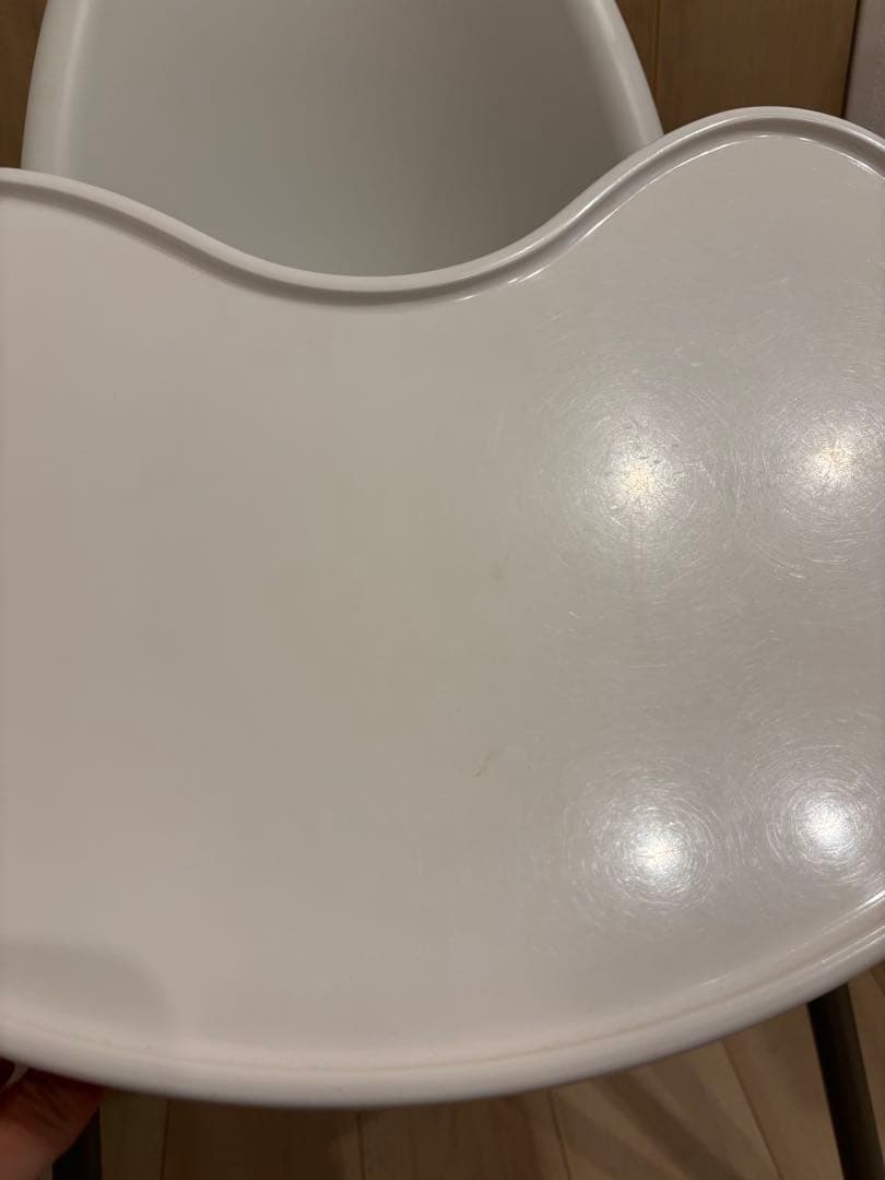 【グレー脚】BabyBjorn ベビービョルン ハイチェア ハーネス付き