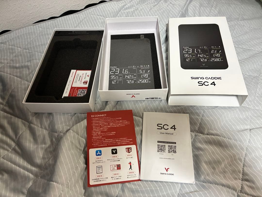 Swing Caddie SC 4 ゴルフ弾道測定器