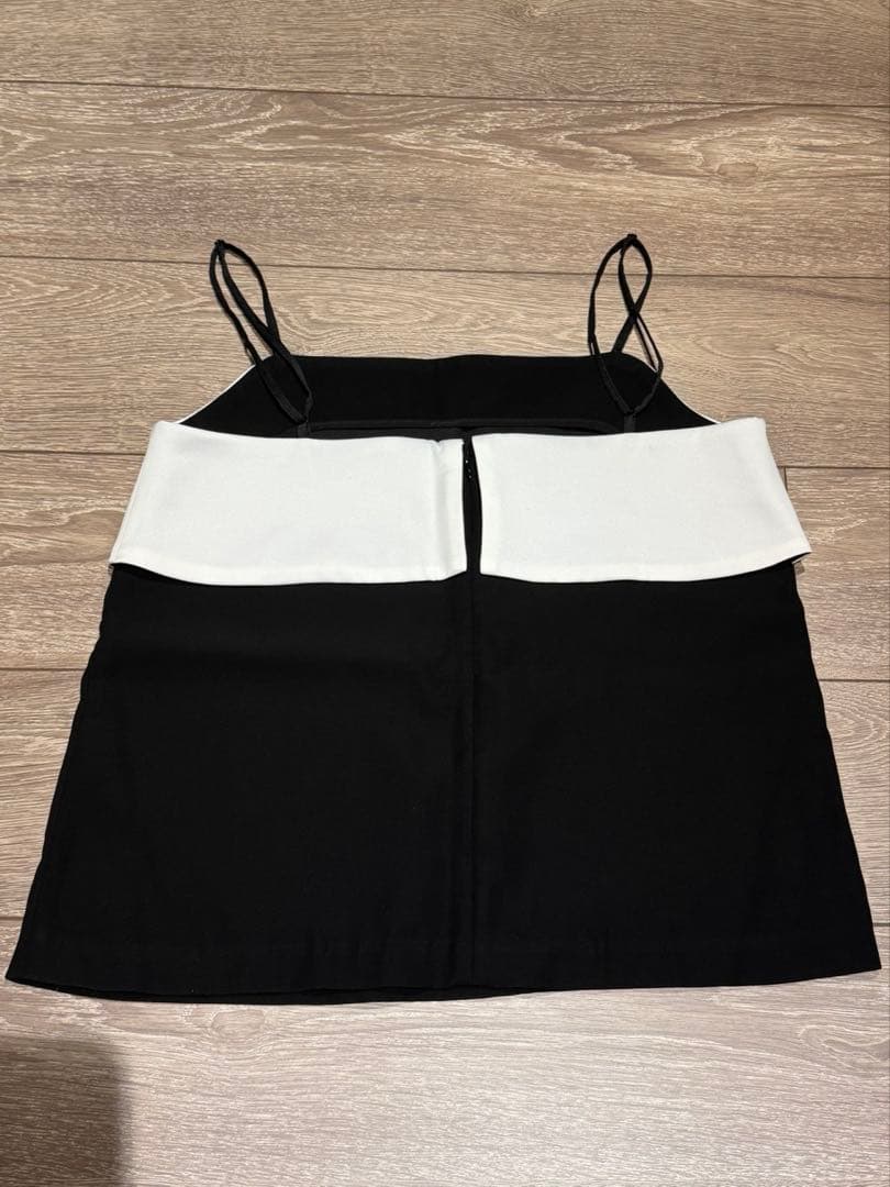 トップス borders at balcony / TWILL CAMI TOP