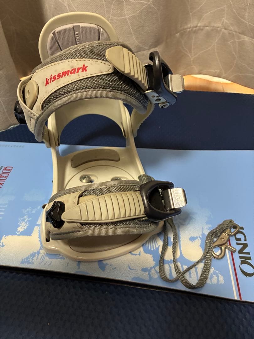 スノボデビュー　キッズ スノーボード 88cm キスマーク イグニオ セット