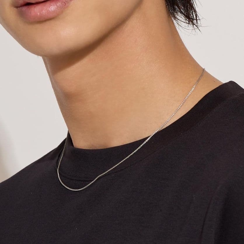 ララクリスティー プラチナ チェーン ネックレス Pt850　3.5g