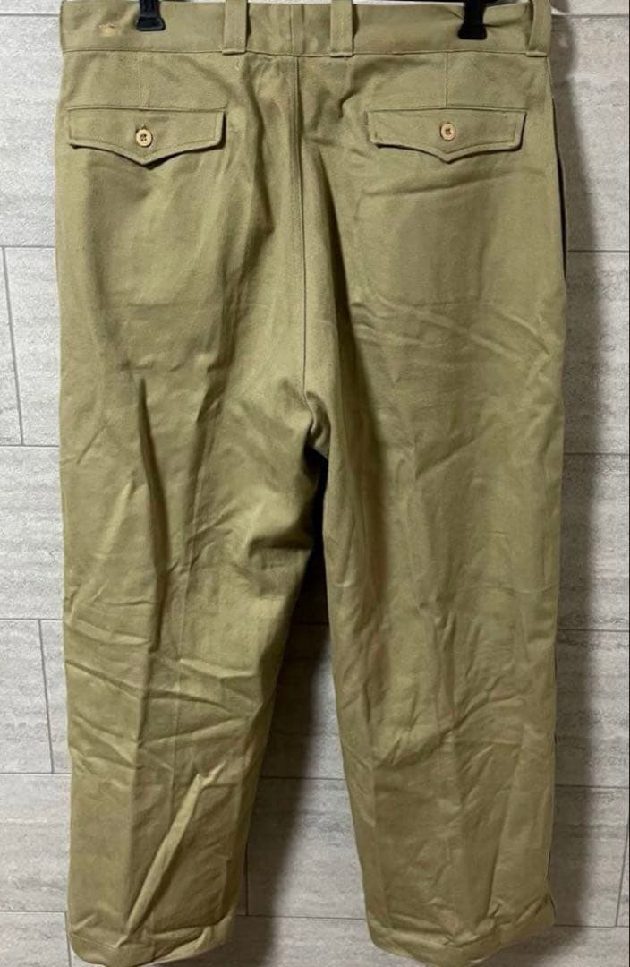 n*o様 【53年製】　フランス軍M52チノ　【デッドストック】表記35実寸13