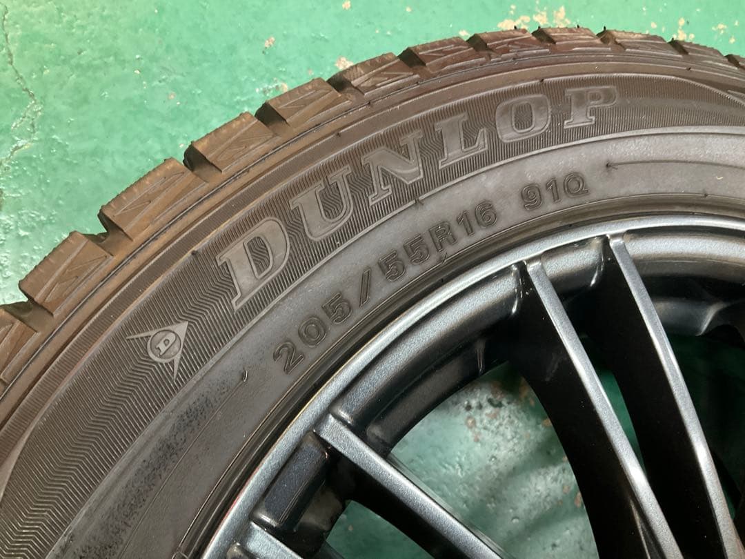 【送料無料】86・カローラスポーツ等　205/55R16 中古4本セット