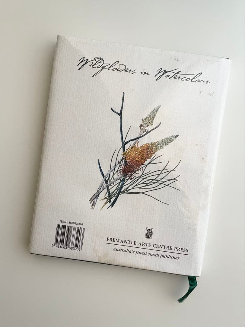 海外購入 洋書 Wildflowers in Watercolour＊インテリア