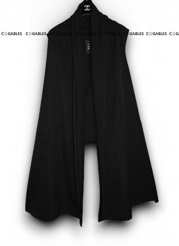 LIMI feu リミフゥ　定番商品　ウールギャバジンベスト　ヨウジヤマモト