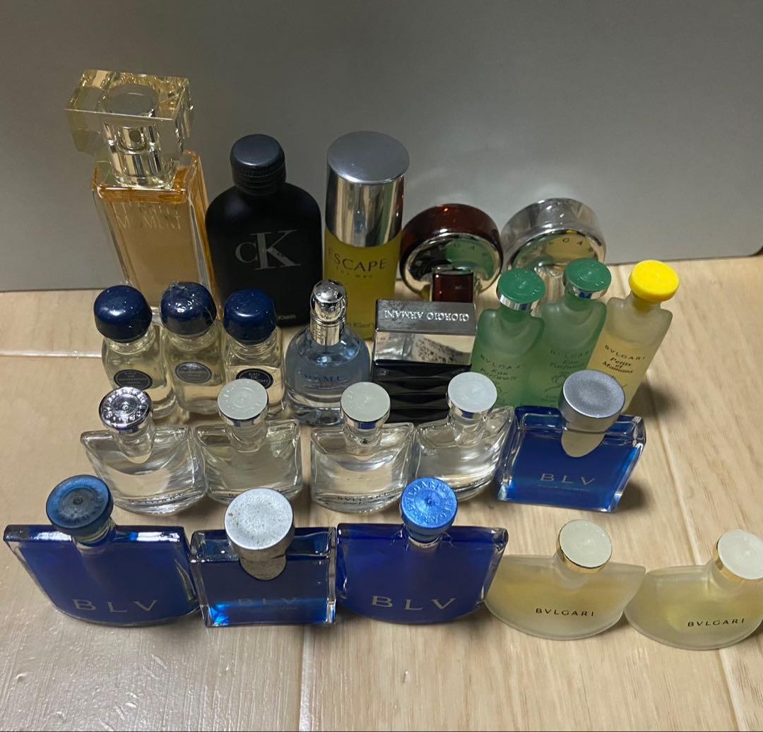 最終値下げカルバンクライン BVLGARI GIVENCHY MCM 香水セット