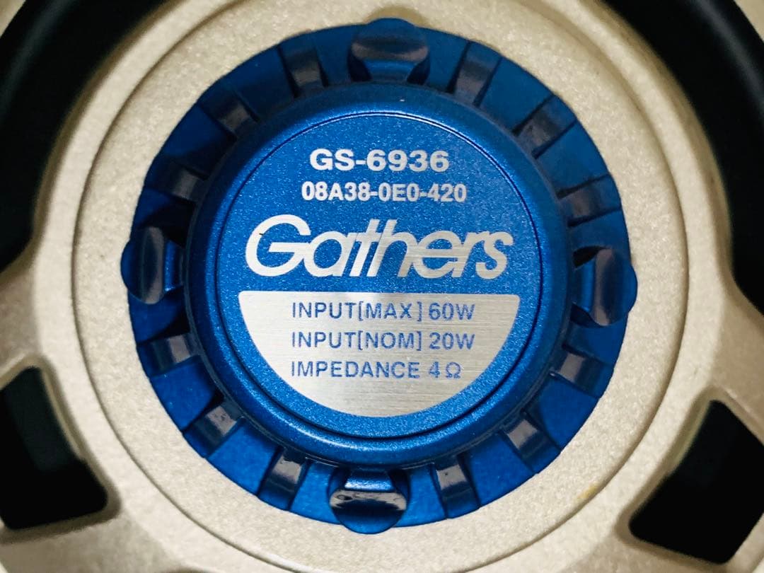 Gathers GS-6936 カーオーディオスピーカー