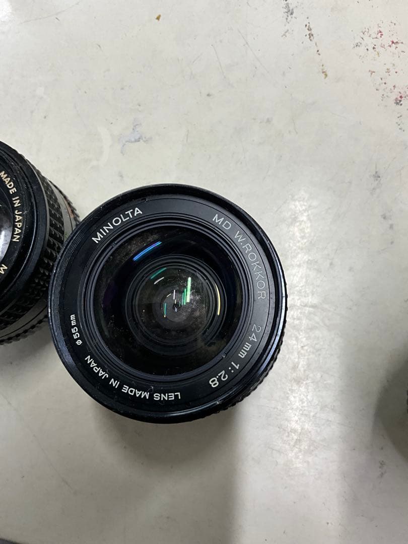 Minolta カメラレンズ　3個セット