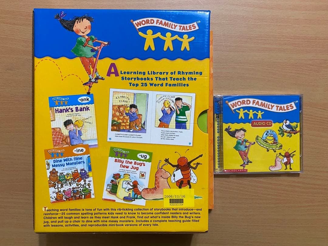 Word Family Tales25冊＋ティーチングガイド＋CDセット