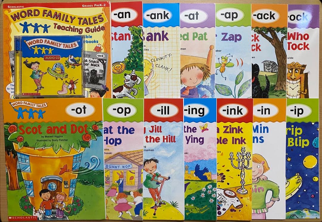 Word Family Tales25冊＋ティーチングガイド＋CDセット