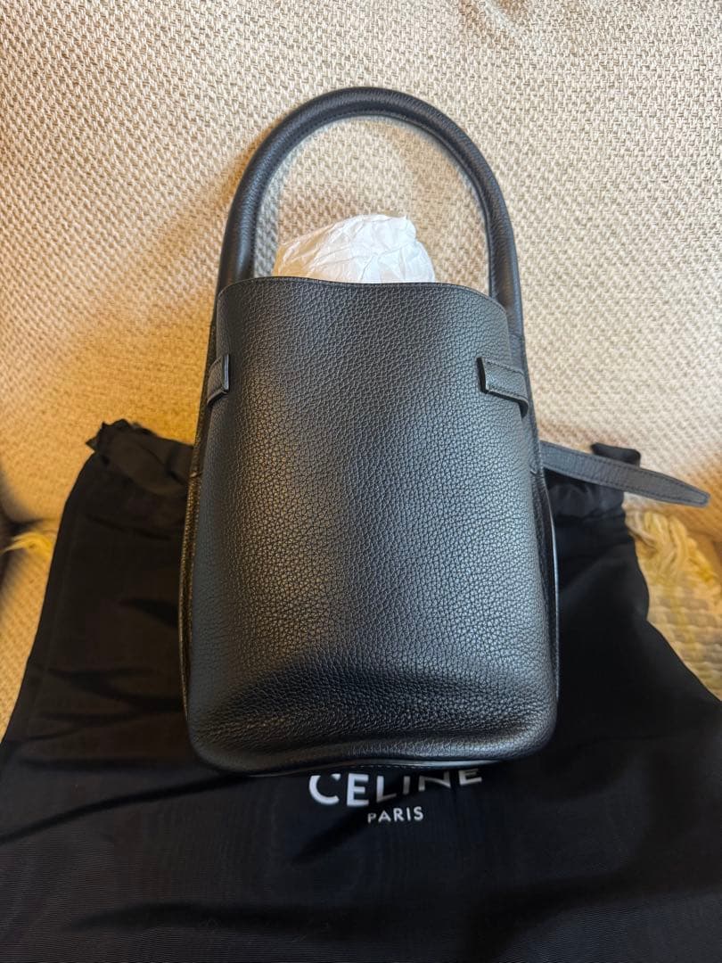 CELINE ビッグバッグバケット　ナノ/ブラック